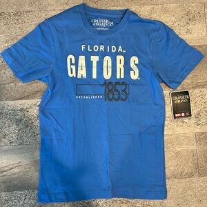 NWT never before worn men’s Florida Gators blue tee t-shirt size small